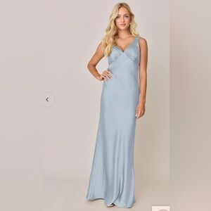 Revelry Light Blue Wedding Dress